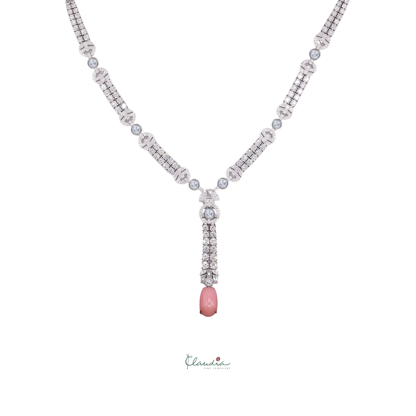 The Natural Treasure: Conch Pearl Necklace