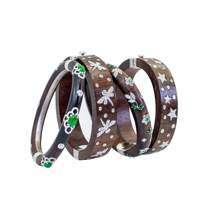 The Celestial Grove Bangles